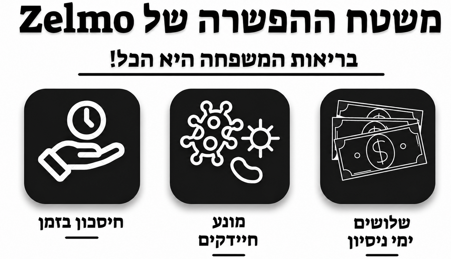 משטח הפשרה מונע חיידקים